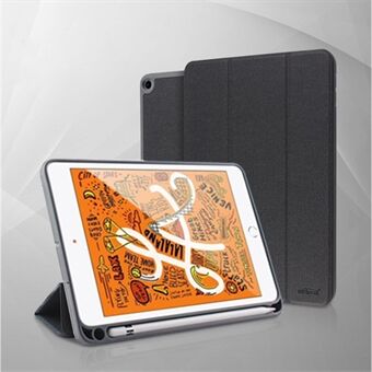 Auto Wake Sleep Stand Smart Leather Tablet Cover til Apple iPad mini (2019) / mini 4