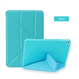 Multi-fold PU Leather Tablet Case Stand Cover for iPad mini (2019)  / mini 4