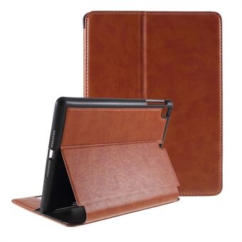 Læder Wallet Stand Pen Slot Shell Tablet Case til iPad mini (2019) 