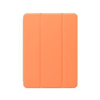 Skin Feeling Tri-fold Stand Leather TPU Protection Cover with Pen Slot til iPad mini (2019)  / mini 4