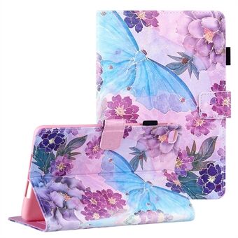 Silkemønster Slim Fold Stand Stødsikker PU Læder Smart Case til iPad mini 5/4/3/2/1