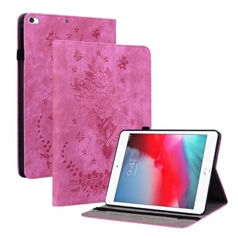 Til iPad Mini / Mini 2 / mini 3 / mini 4 / mini (2019) 7,9 tommer PU læder kortholder Stand etui med påtrykt tablet anti-drop cover