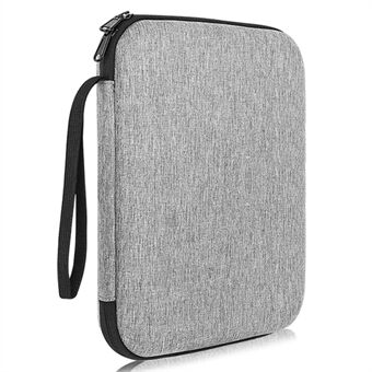 Til iPad 9,7-11 tommer tablettaske Dobbelt lynlås Bærbar EVA-bæretui Stænksikker beskyttelsespose