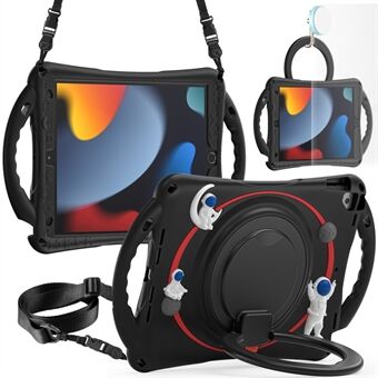 Til iPad 10.2 (2021) / (2020) / (2019) / Air 10.5 tommer (2019) / Pro 10.5" (2017) Tablet Case Astronaut Style-B PC Silikone Kickstand Cover