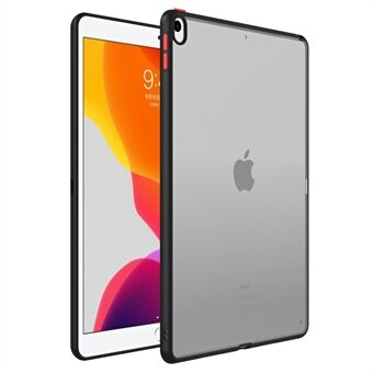 Til iPad Air 10,5 tommer (2019) Matt gennemskinnelig tabletetui PC+TPU Kontrastfarve tabletcover