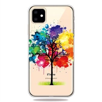 Pattern Printing Clear TPU Phone Cover for iPhone 11  (2019)