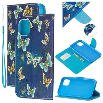 Pattern Printing Flip Leather Wallet Stand Protective Case for iPhone 11  (2019)