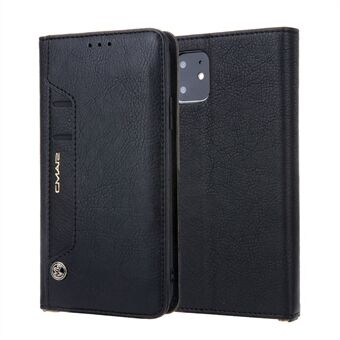 CMAI2 Litchi Grain Auto-absorbed Leather Wallet Cover for iPhone 11  (2019)
