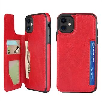 PU Leather + PC Covering with Card Holders for iPhone 11 