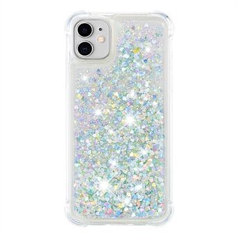 Reinforced Corner Anti-fall Quicksand Glitter TPU Protective Phone Case Shell for iPhone 11 
