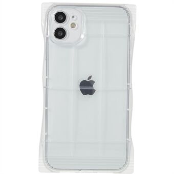 Candy Bag Shape Design Phone Case til iPhone 11 , Drop Protection HD Clear TPU Mobiltelefon Shell