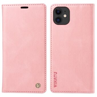 YIKATU YK-004 til iPhone 11 Skin-touch Flip Wallet Stand Cover Anti-fall læder telefoncover
