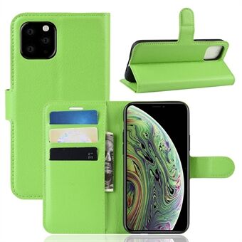 Litchi Skin Wallet Stand til iPhone 11 Pro 5,8 tommer (2019)