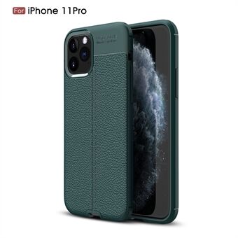 Litchi Texture Soft TPU Phone Case Protective Cover for iPhone 11 Pro  (2019)