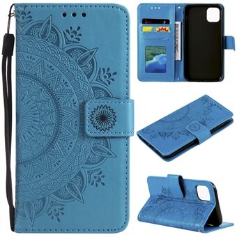 Imprint Flower Leather Wallet Case for iPhone 11 Pro  (2019)