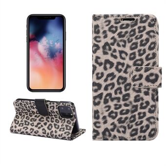 Leopard Pattern Wallet Stand Flip Leather Case for iPhone 11 Pro 