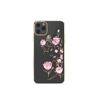 KAVARO Flower Fairy Rhinestone Decor PC Phone Case Cover til Apple iPhone 11 Pro 