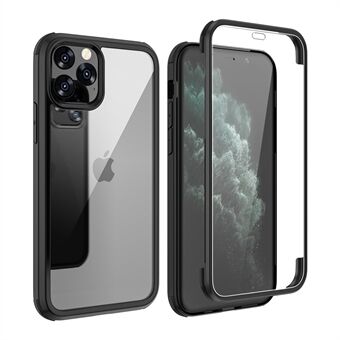 Double Sided Tempered Glass + TPU Hybrid Case for iPhone 11 Pro 