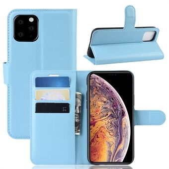 Litchi Skin Wallet Leather Stand Case for iPhone 11 Pro Max  (2019)