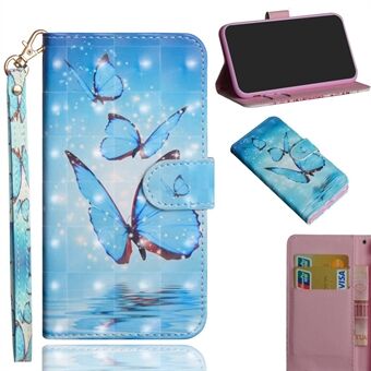 Light Spot Decor Patterned Leather Wallet Phone Cover Shell Casing for iPhone 11 Pro Max  (2019)