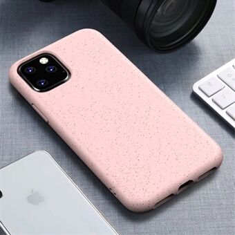 For iPhone 11 Pro Max  (2019) Frosted Eco-Friendly Degradable Wheat Straw TPU Cover