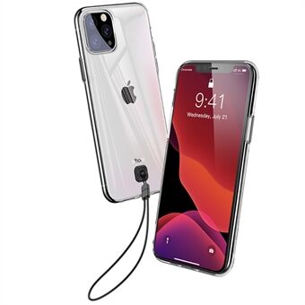 BASEUS Clear TPU-telefoncover med snor til Apple iPhone 11 Pro Max  (2019)