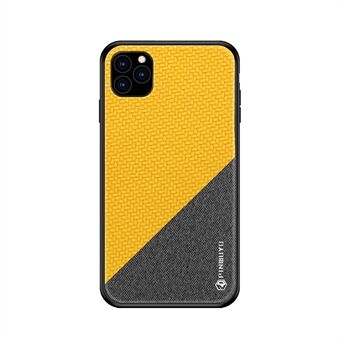PINWUYO Honor Series Leather Coated TPU Back Case for iPhone 11 Pro Max  (2019)