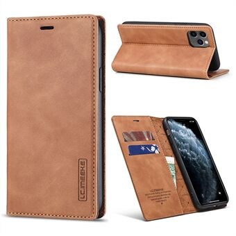 LC.IMEEKE Anti-drop Autoabsorberet Wallet Stand Lædertaske til iPhone 11 Pro Max