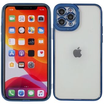 Klart telefoncover skal Anti-støv præcist udskæring galvanisering Blødt TPU-telefoncover til iPhone 11 Pro Max 