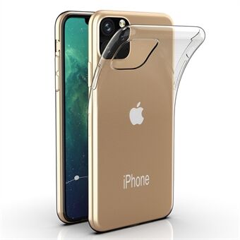 Til iPhone 11 Pro Max 6,5 tommer Mobiltelefon Shell Protector Anti-chok telefoncover Ultratynd Høj gennemsigtighed Klart fleksibelt TPU-cover