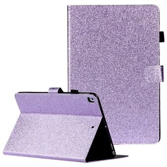 Glitter Shiny Sparkle Leather Flip Stand Cover Protective Tablet Case with Auto Sleep/Wake for iPad 10.2 (2021) / (2020) / (2019)