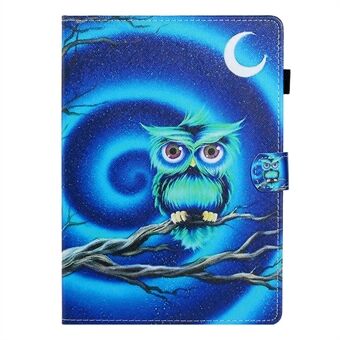Pattern Printing Card Slots Flip Leather Case for iPad 10.2 (2021)/(2020)/(2019)/iPad Pro  (2017)
