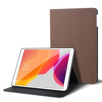 X-LEVEL Canvas Series Cloth Texture Leather Tablet Cover for iPad 10.2 (2021)/(2020)/(2019)/Air  (2019)
