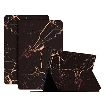 For iPad 10.2 (2021)/(2020)/(2019) Pattern Printing Tablet Case PU Leather + TPU Stand Protective Cover