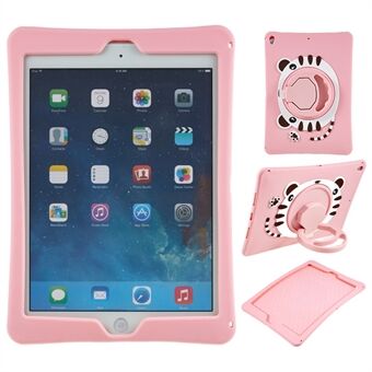 Til iPad 10.2 (2021) / (2019) / (2020) / iPad Air 10.5 tommer (2019) / Pro 10.5" (2017) Tablet Case Rotary Kickstand PC+Silicon Cover