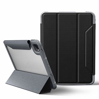 MUTURAL YAGAO Series Slim Fit Case PC Bagside PU Læder Stand Beskyttende Tablet Cover med Stylus Slot til iPad Pro  (2021) / (2020) / (2018)