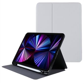X-LEVEL KEVLAR tekstureret Stand PU-læder Auto Wake/Sleep Smart Tablet-beskyttelsescover med penneholder til iPad Pro 11\'\' 2021/2020/2018