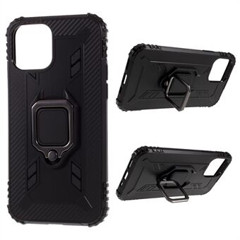 Anti-drop TPU Shell with Finger Ring Kickstand for iPhone 12 mini