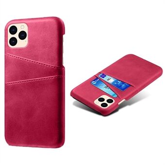 KSQ Læder Hardcover til iPhone 12 mini m/kortholdere - Rose