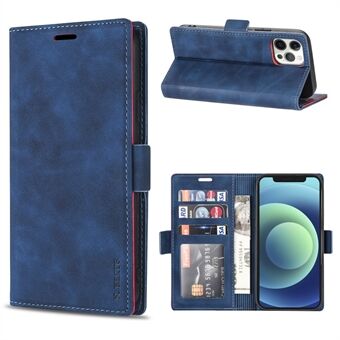 N.BEKUS PU Læder Wallet Stand Phone Shell Case til iPhone 12 mini