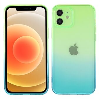 Stødabsorbering gradient farve TPU telefon cover cover til iPhone 12 mini