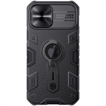 NILLKIN CamShield Armor Case PC TPU Hybrid Phone Cover med Ring Kickstand til iPhone 12/12 Pro