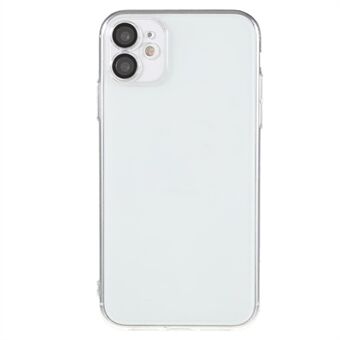 Til iPhone 12 6,1 tommer anti-ridse glas+pc-telefoncover Lenscover beskyttelse Støvtæt mesh telefoncover