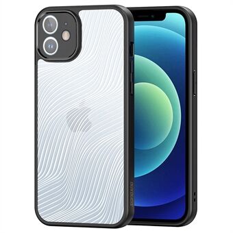 DUX DUCIS Aimo Series til iPhone 12 Frosted Phone Case TPU+PC Anti-ridsecover (REACH-certificering) - Sort