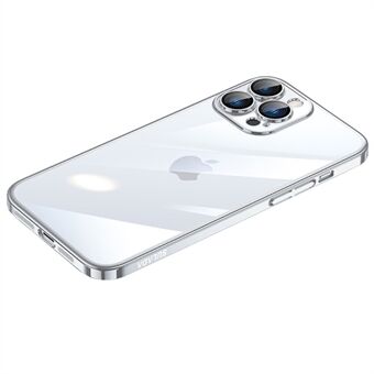 SULADA JINGJIA-serien til iPhone 12 Pro  hærdet glas-linsebeskyttelse Telefonetui Elektroplettering PC-cover