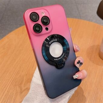 VOERO Gradient Color Hard PC Case til iPhone 12 Pro , Kickstand telefoncover kompatibel med MagSafe
