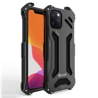R-JUST Shockproof Hollow Armour Metal Cover for iPhone 12 Pro Max 