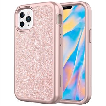 PC + TPU Gleaming Powder Phone Cover Cover til iPhone 12 Pro Max