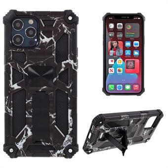Camouflage Design Stødabsorberende telefonbeskyttende skal til iPhone 12 Pro Max