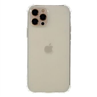 Drop-sikker gennemsigtig, præcis udskæring 1,5 mm TPU telefon bagcover cover til iPhone 12 Pro Max
